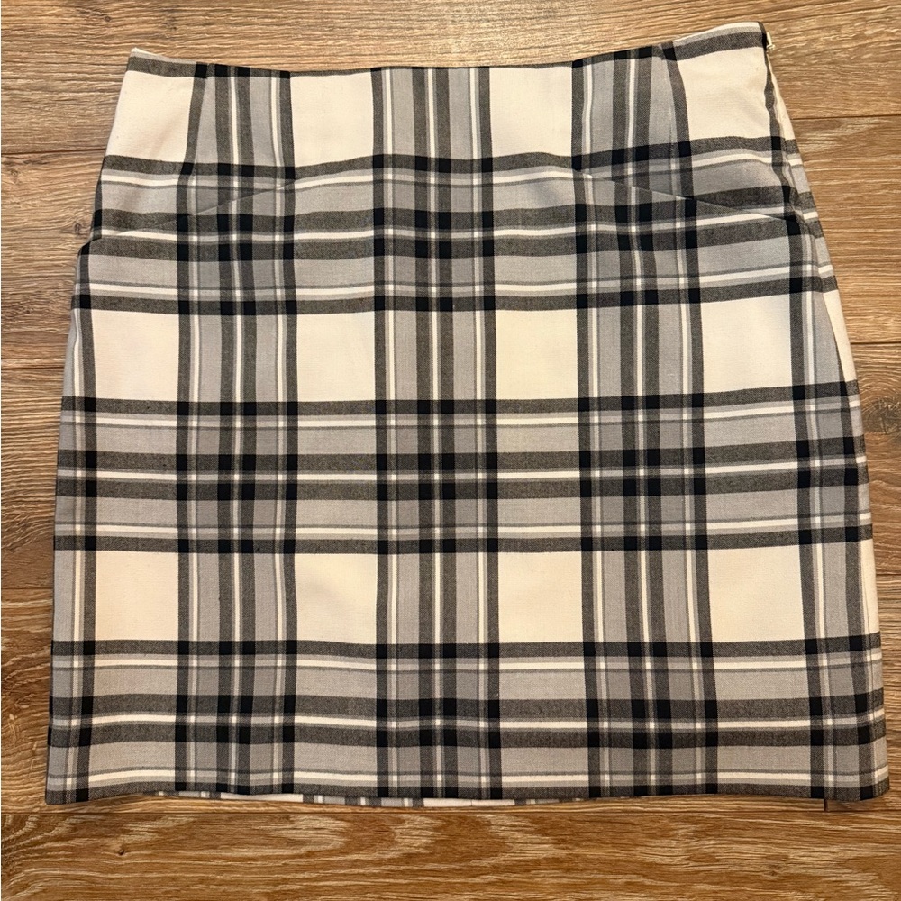 Plaid Mini Skirt